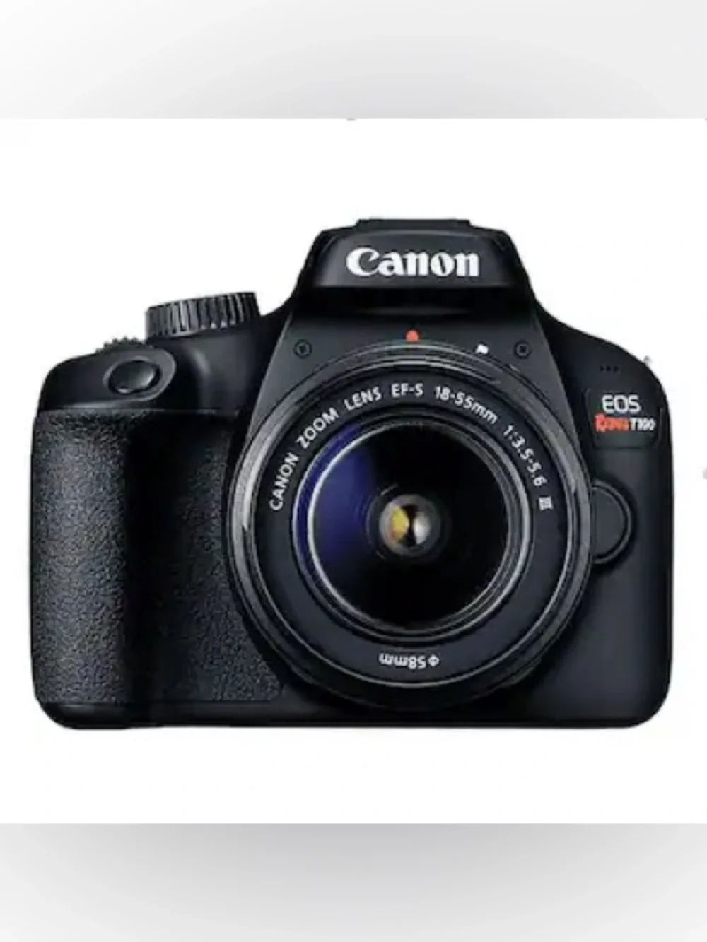 Canon Black DSLR Camera with 18-55mm Lens
